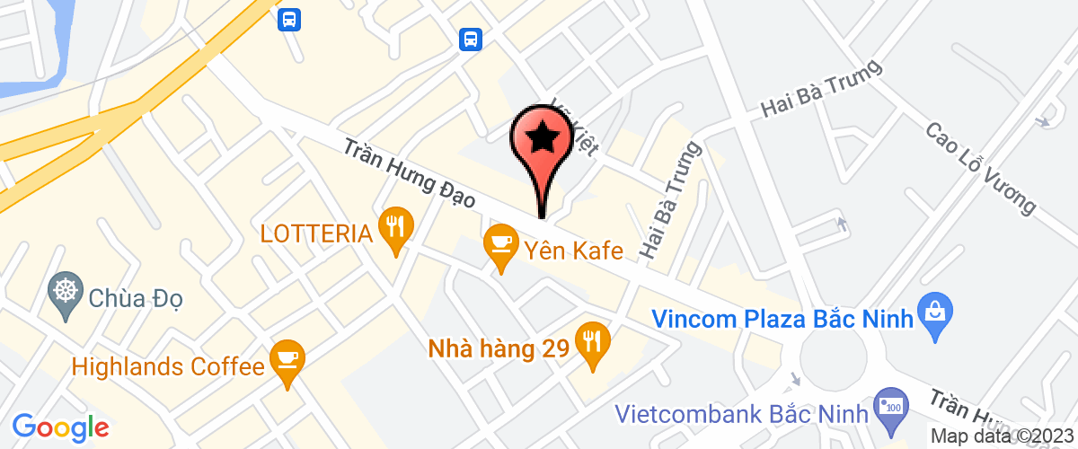 Map go to Binh An Trading Development Investment Joint Stock Company