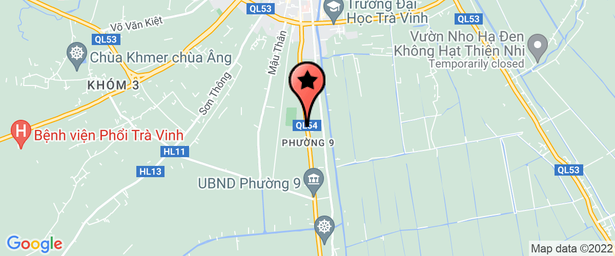 Map go to Khu Lien Hop Trung Ngoc Sport Private Enterprise