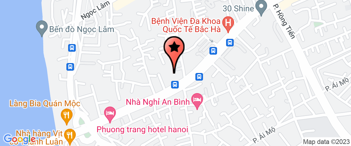 Map go to Td Binh Yen Company Limited
