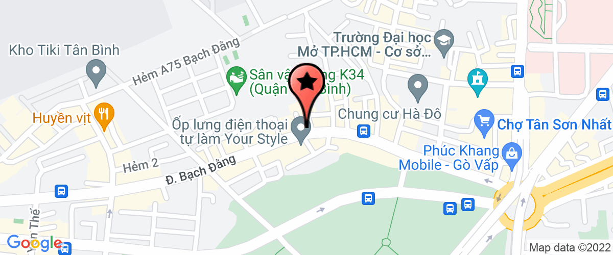 Bản đồ đến Công Ty TNHH Thương Mại Dịch Vụ Brixton Việt Nam