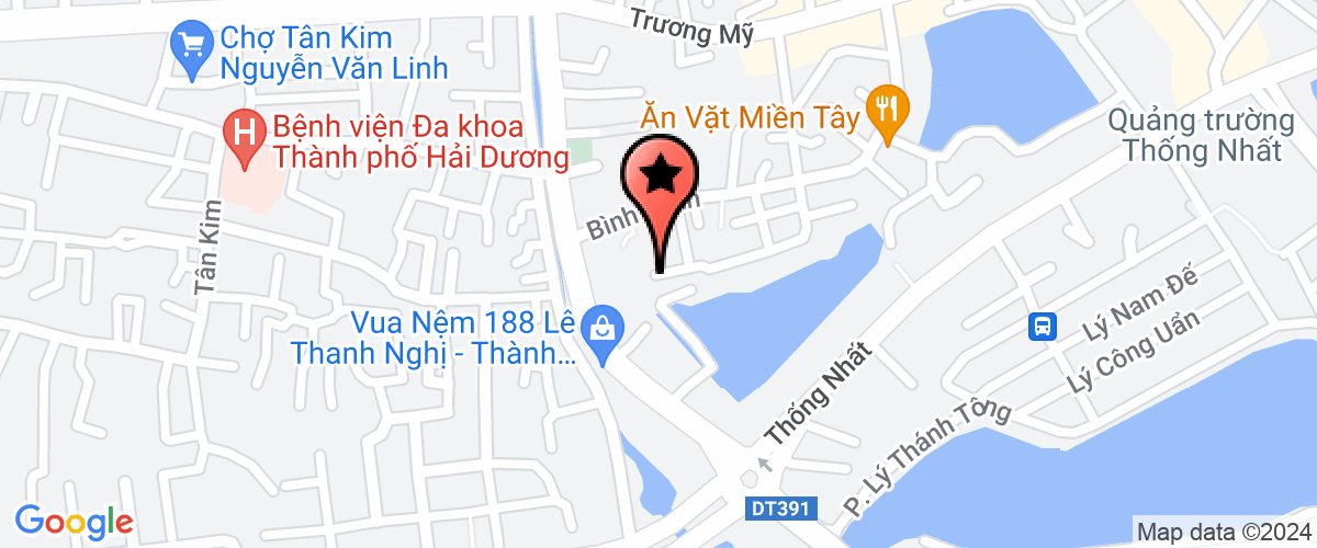 Map go to Binh Minh Construction Company Limited