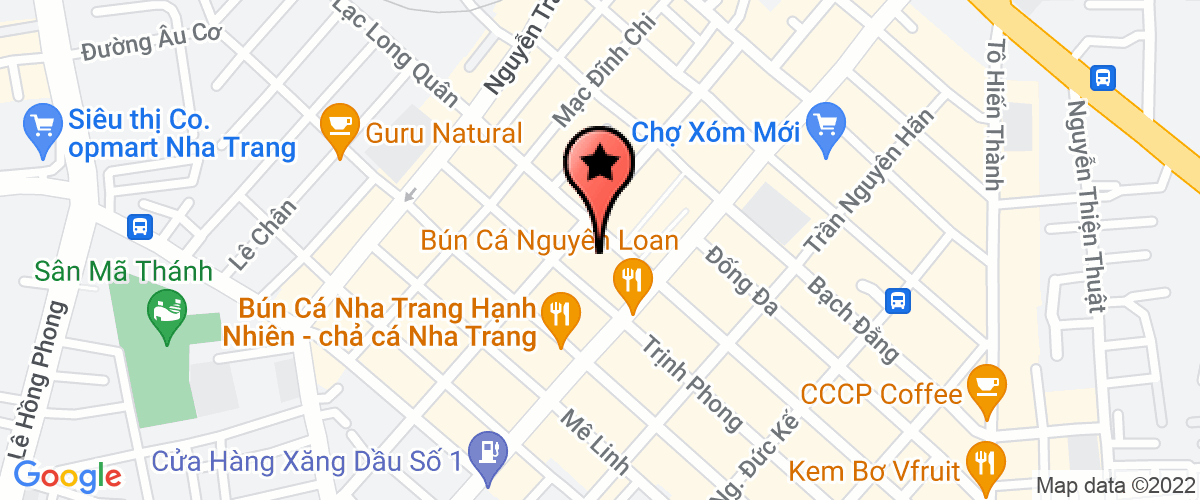 Bản đồ đến Công Ty TNHH Đông Dương Khánh Hòa