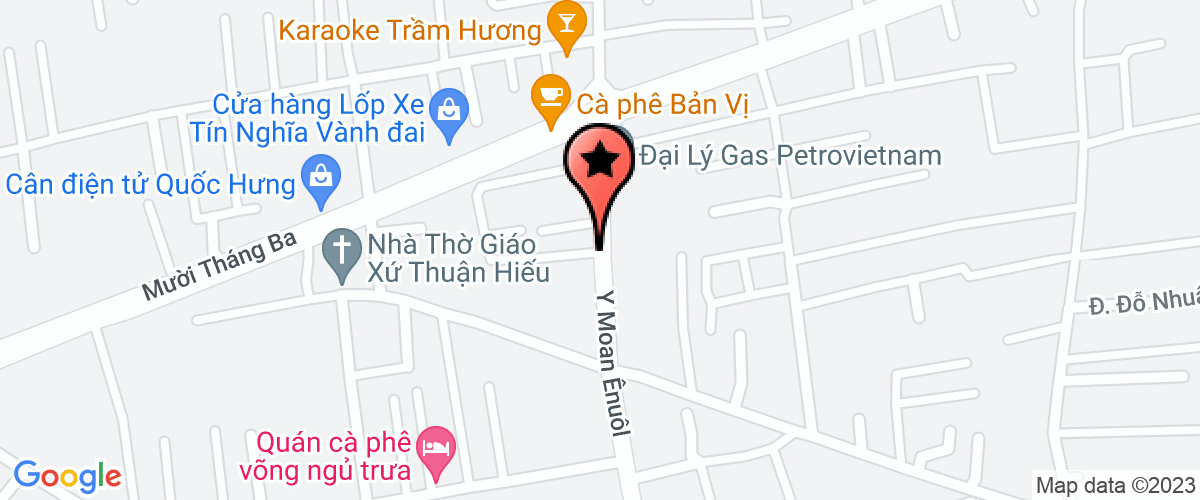 Bản đồ đến Công Ty TNHH Thương Mại Và Du Lịch Minh Thùy