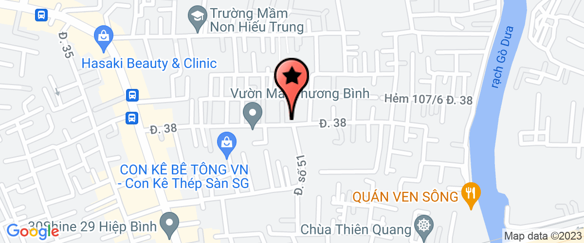 Map go to Anh Duc Service Trading Development Investment Company Limited