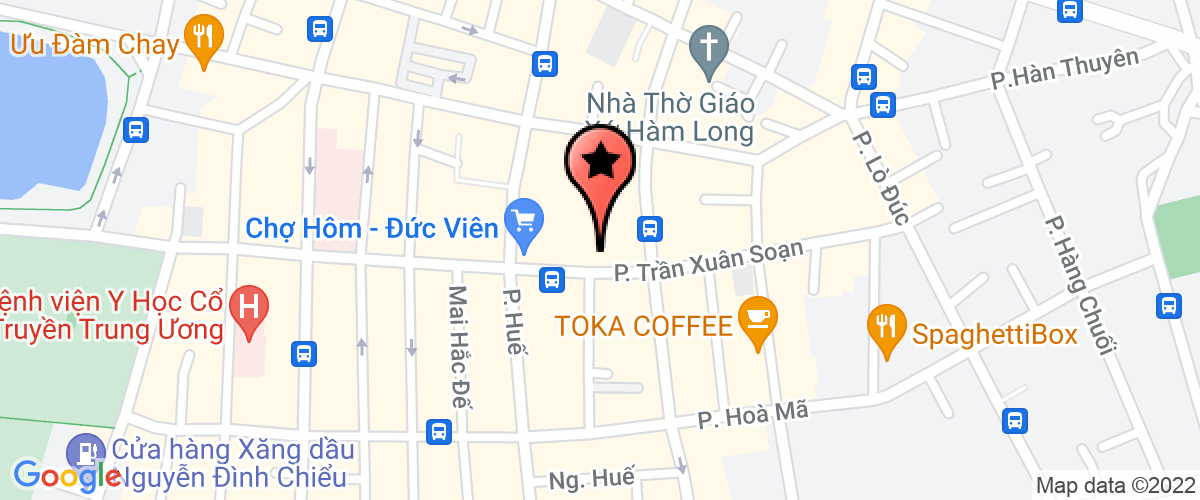 Map go to Xanh VietNam Agriculture Development And Investment Joint Stock Company