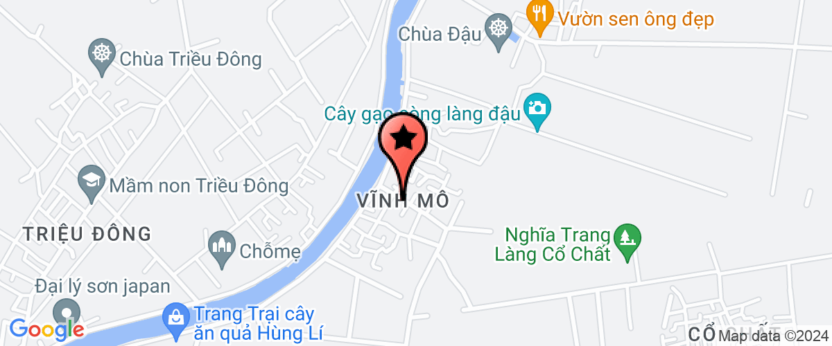 Map go to che bien thuc pham Tan Minh Huong Company Limited