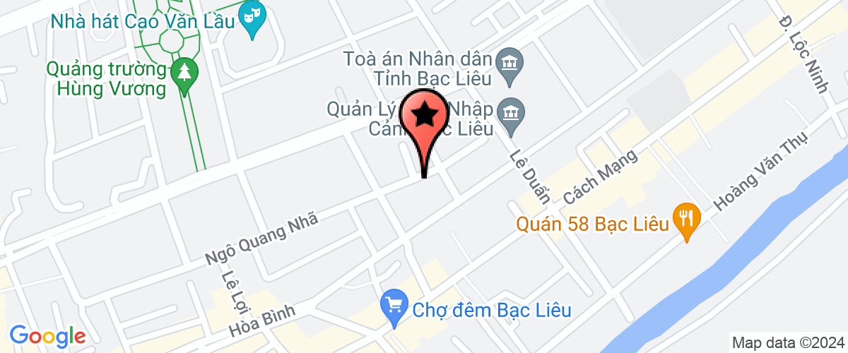Map go to Tam Phuc Bac Lieu Construction Consultant Company Limited