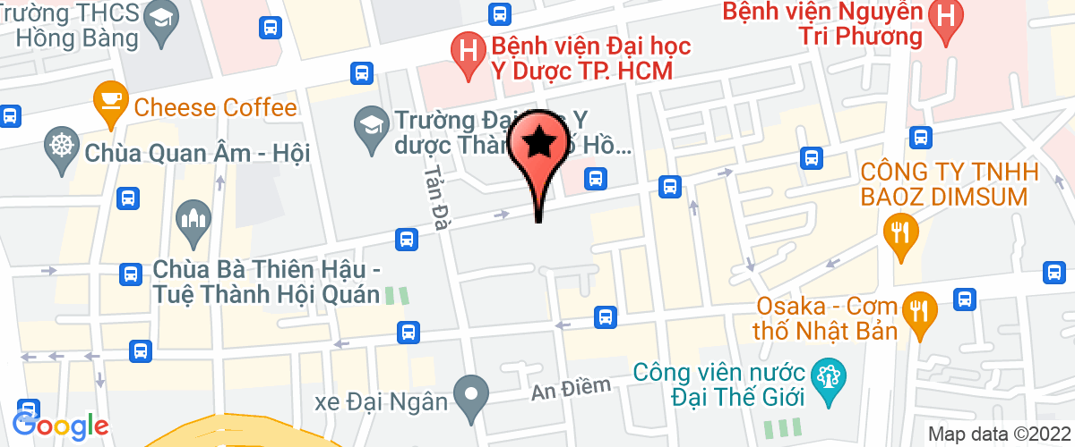 Map go to Branch of  Mat Troi Ngoi Sao Viet Trading Company Limited
