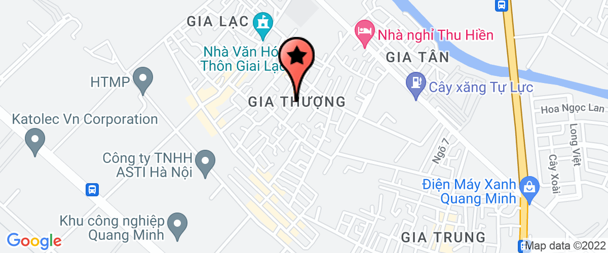 Map go to Duong Gia Environment Joint Stock Company