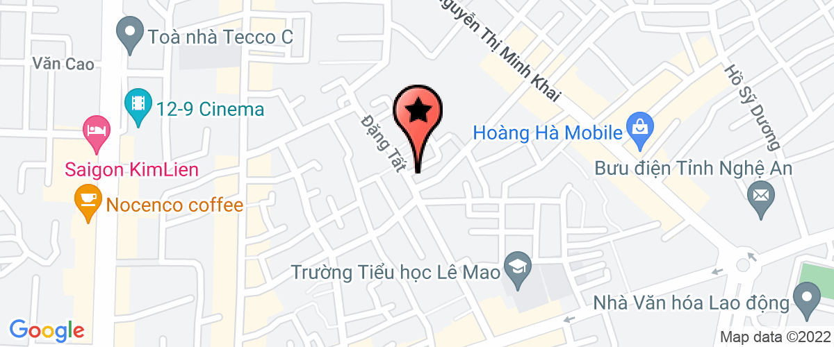 Bản đồ đến Công Ty TNHH Thực Phẩm Việt Na