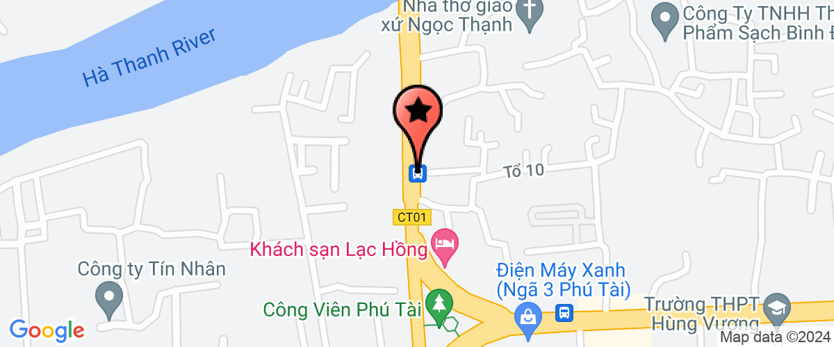 Bản đồ đến Công Ty TNHH Minh Phú