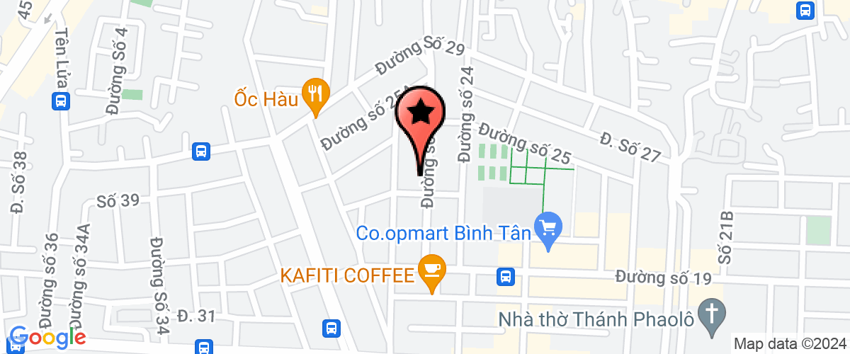 Map go to Gang Long Textile Trading Company Limited