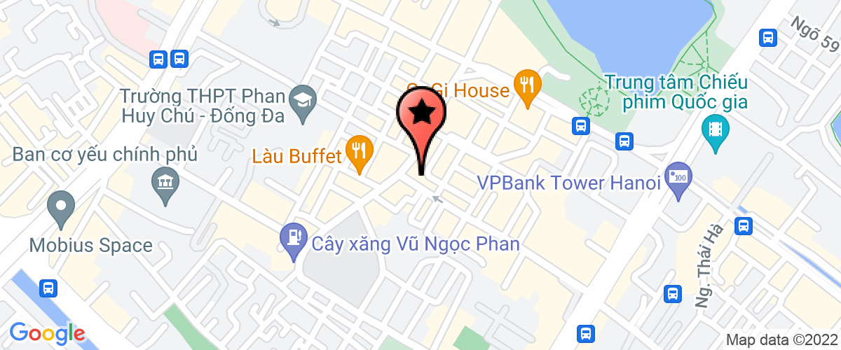 Map go to Tht Viet Nhat Investment Trading Company Limited