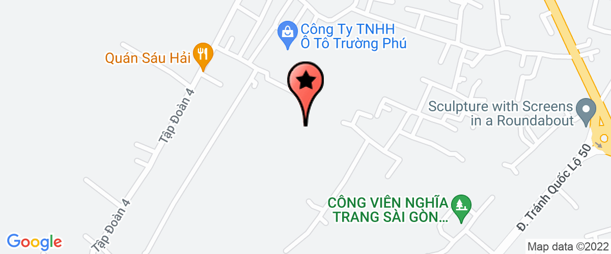 Map go to Hong Bao Vy Company Limited