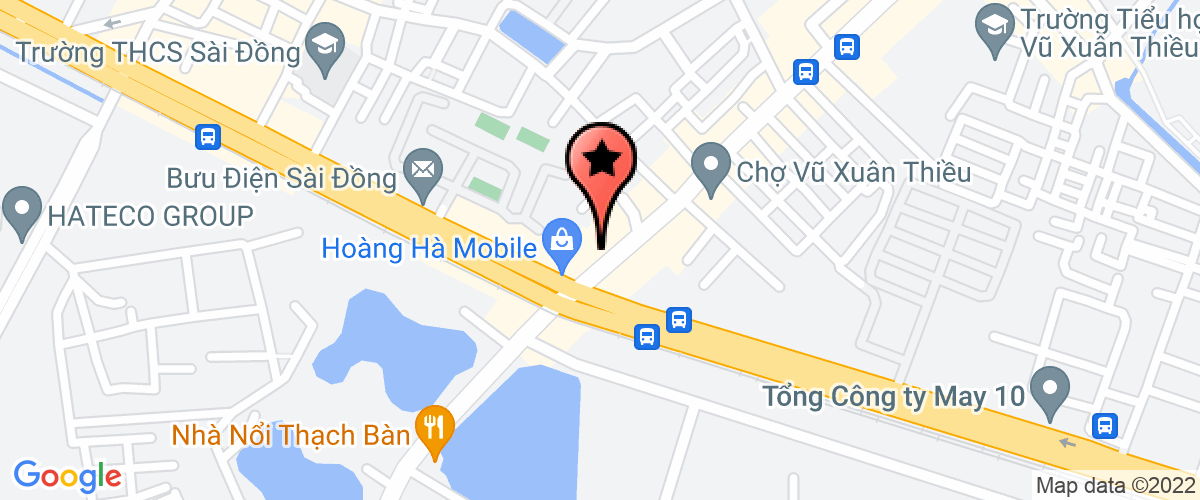 Map go to Long Van Service Development Company Limited