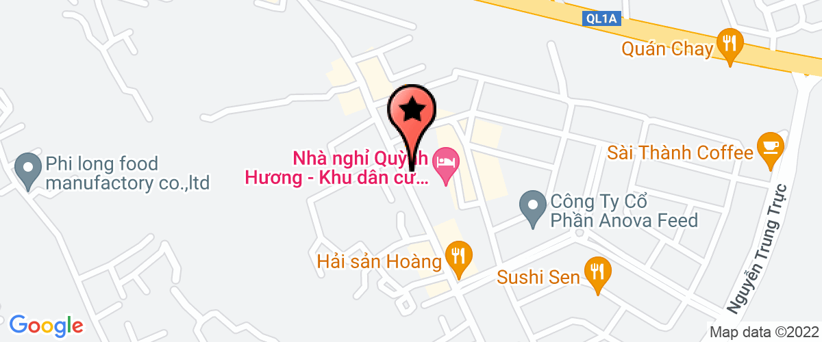 Map go to Karaoke Truc Giang Service Private Enterprise