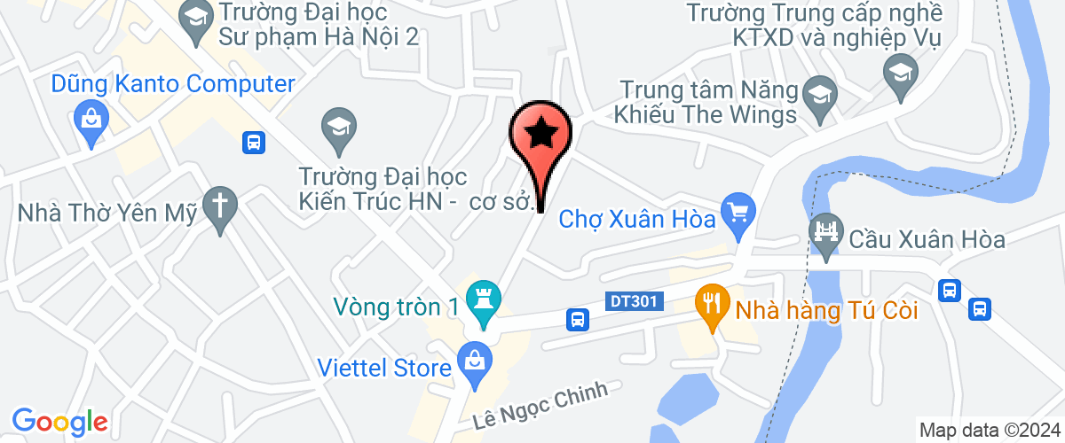 Map go to Truong Dong Xuan Nursery