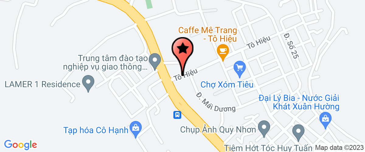 Map go to Van Duong Company Limited