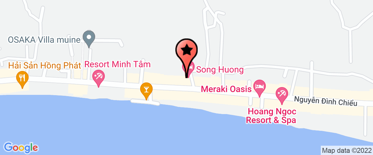 Map go to Song Huong Service Company Limited