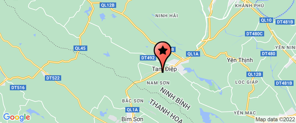 Map go to Hung Thinh Tam Diep Brick Joint Stock Company