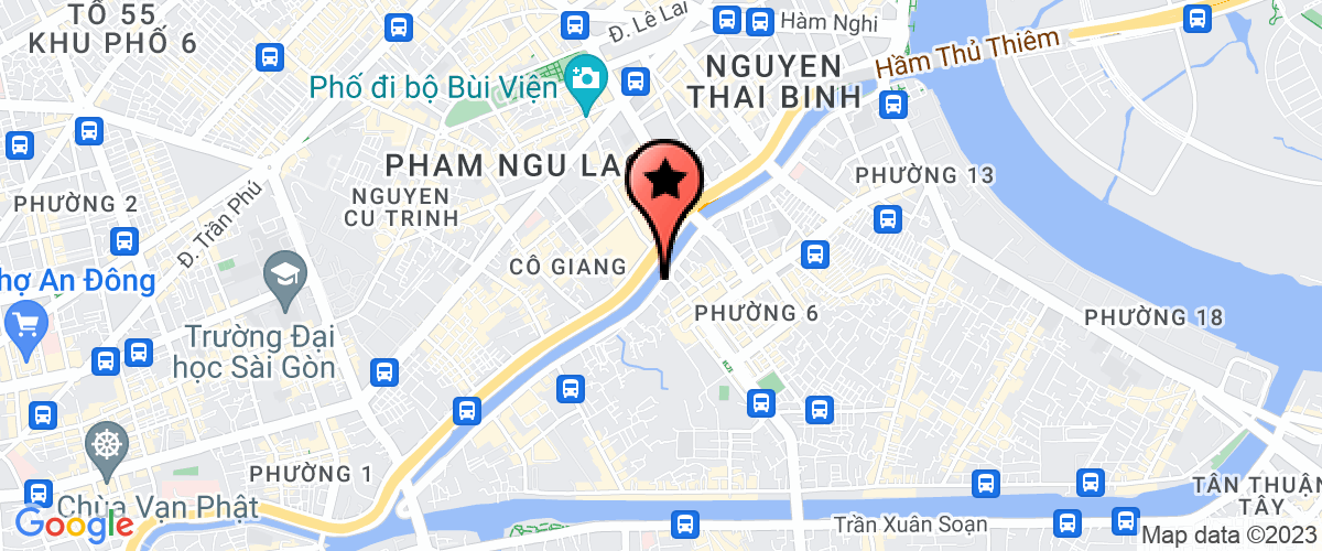 Bản đồ đến CTy TNHH Xuất Nhập Khẩu Phát Triển Thái Việt