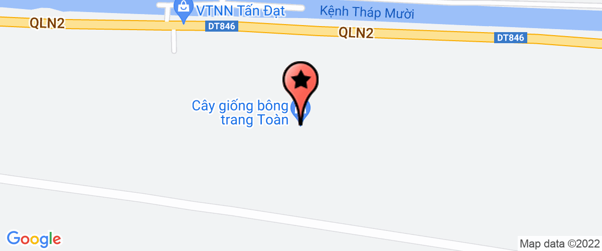 Map go to Nguyen Tin Dong Thap Company Limited