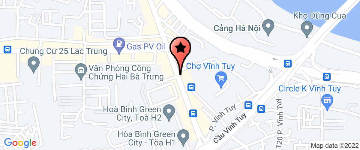 Map go to luat Hoang Long Company Limited