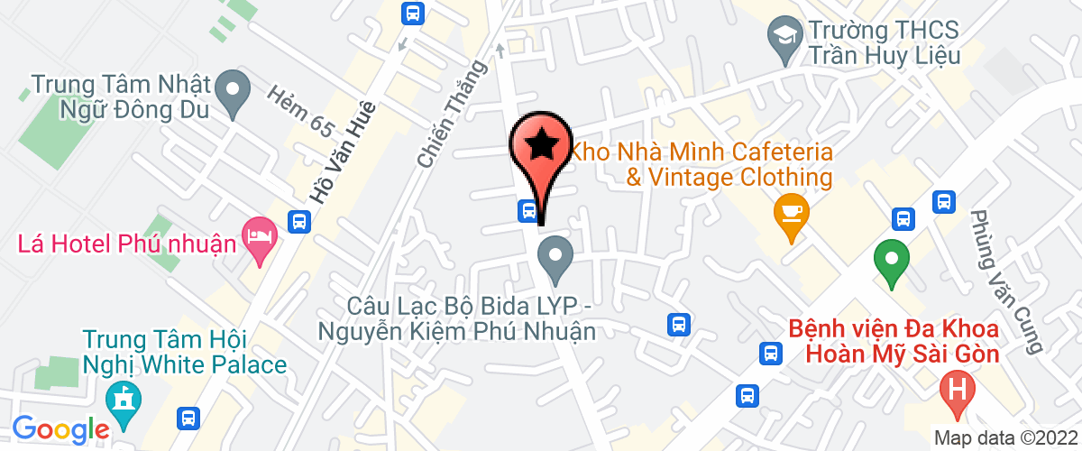 Map go to Huu Ngoc Joint Stock Company