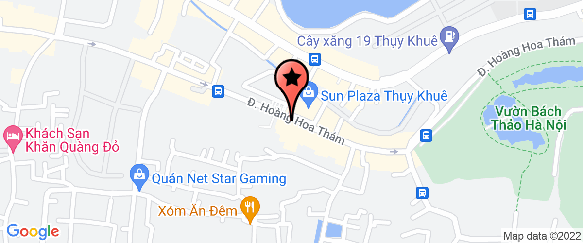 Map go to Bac Nam Services Trading Development and Constructions Company Limited