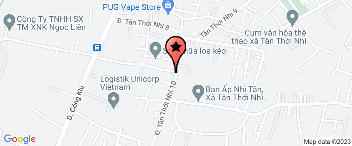 Map go to Ngoc Dung Nhi Company Limited