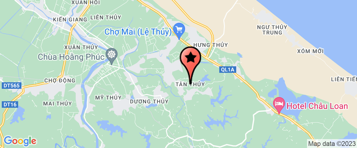 Map go to KDTH Ngoc Tam Seafood Co-operative