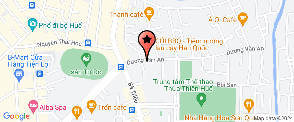Map go to Thuong mai va Dich vu Minh Dang Company Limited