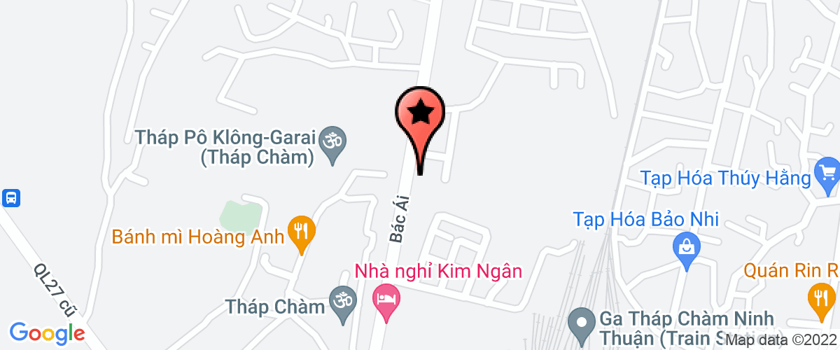 Map go to Bao Phuc Ninh Thuan Construction Private Enterprise