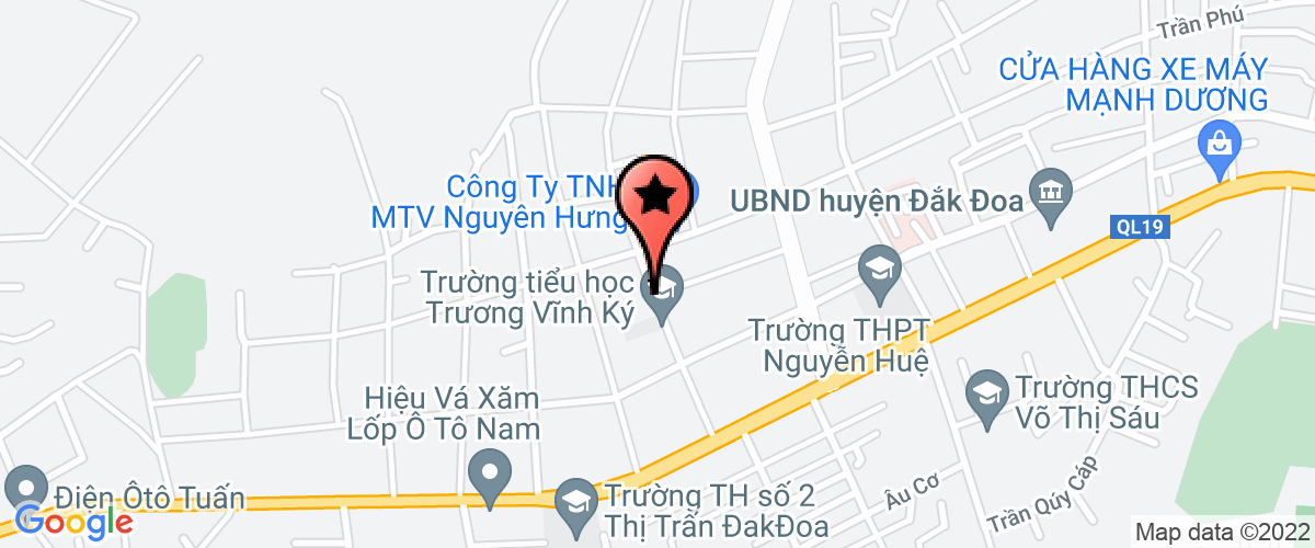 Map go to Thien Dinh Company Limited