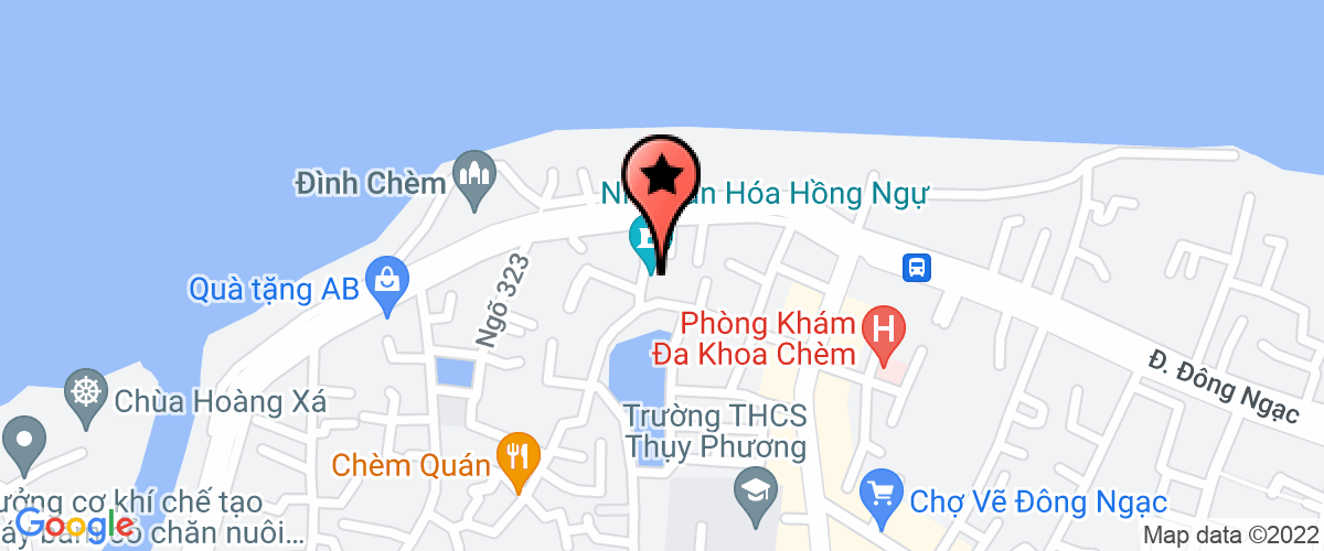 Map go to Tan Hoang Phi Company Limited