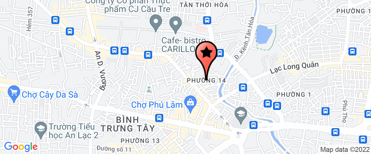 Map go to Phuc Sang Real-Estate Business Service Trading Construction Investment Joint Stock Company
