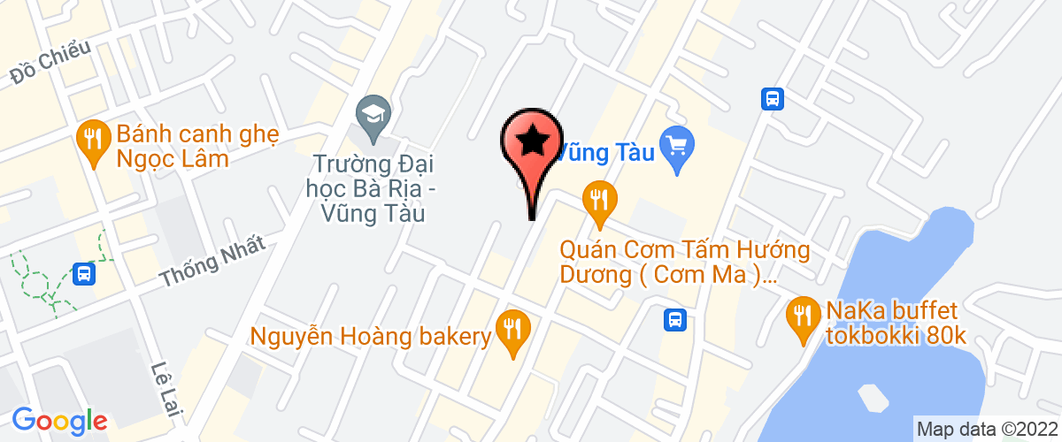 Map go to Dai Ly Tau Bien Hai Nam Company Limited