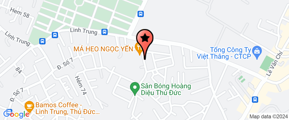 Bản đồ đến Công Ty TNHH Đầu Tư Khách Sạn Yến Vy