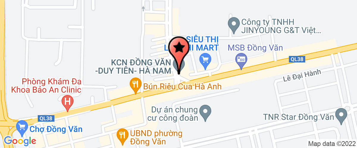 Bản đồ đến Công Ty TNHH Jmi H Việt Nam