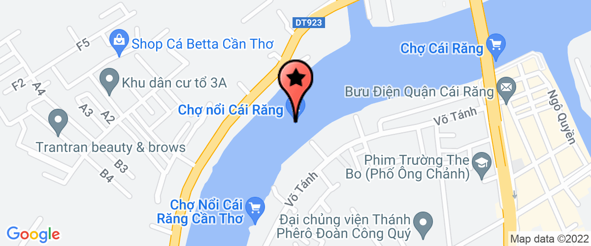 Map go to Dong Phong Can Tho Company Limited