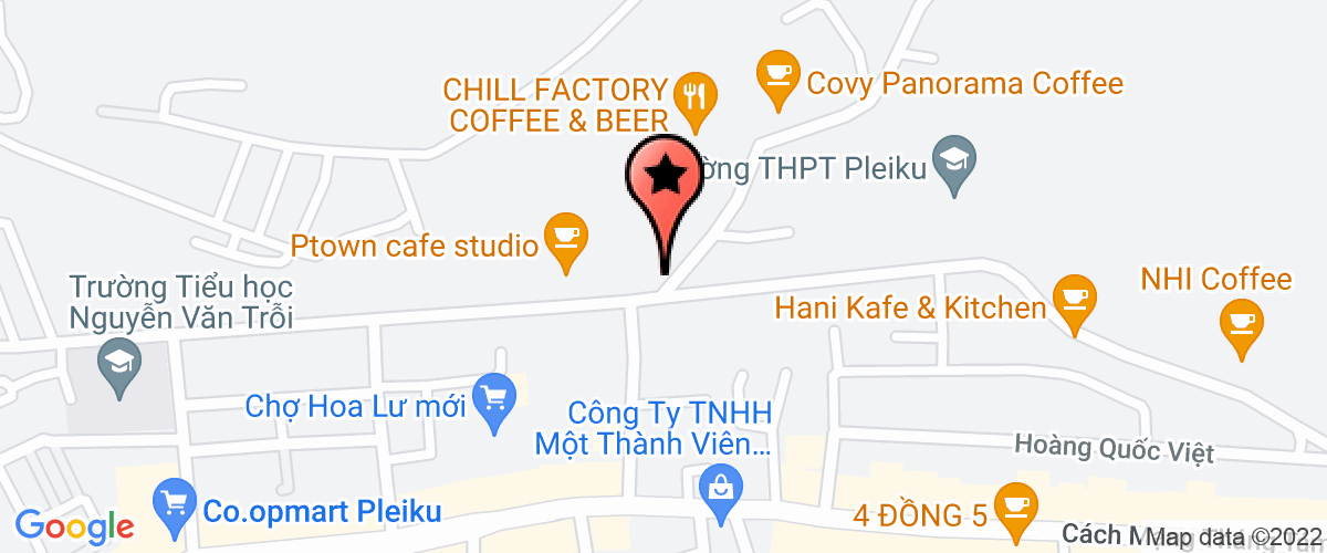 Bản đồ đến Công Ty TNHH Một Thành Viên Thái Trinh Gia Lai