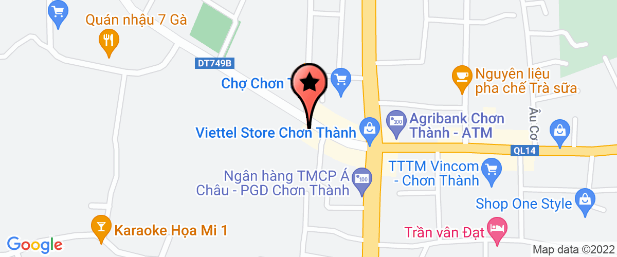 Map go to Linh Da Advertising Service Production Trading Company Limited