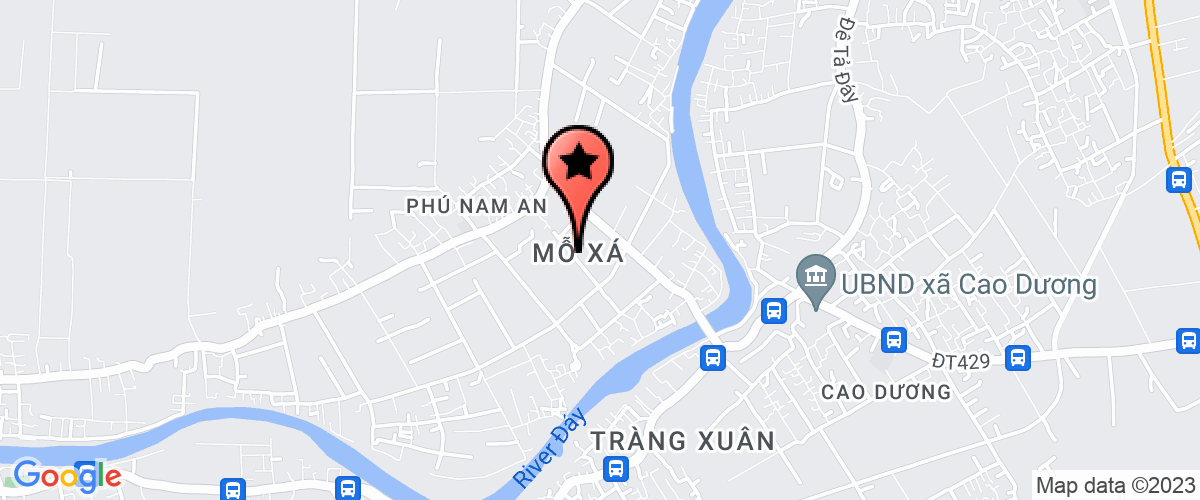 Map go to Huy Hoang TM - DV Company Limited