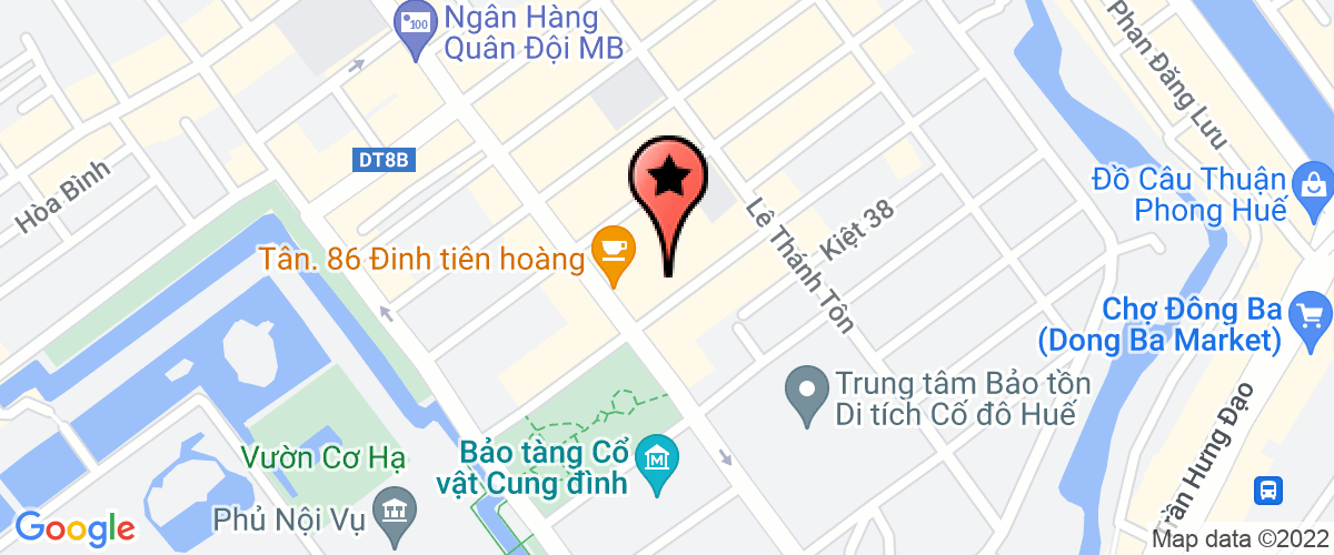 Map go to Chan Troi Foreign Language Education Private Enterprise