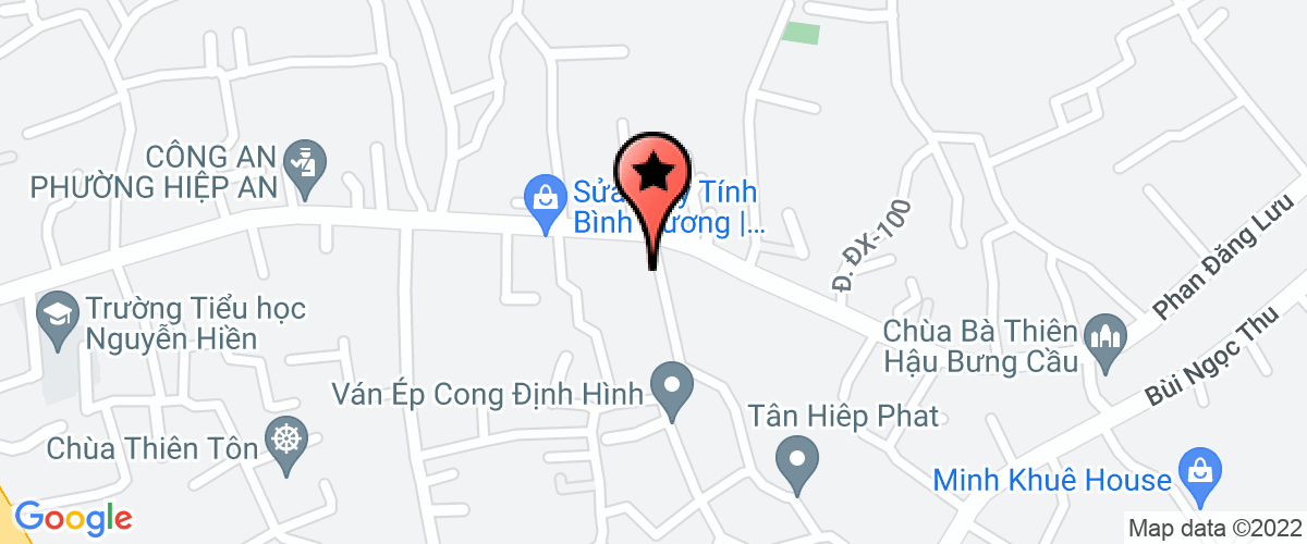 Bản đồ đến Công Ty TNHH Nhà Hàng Khách Sạn Thắng Lợi.