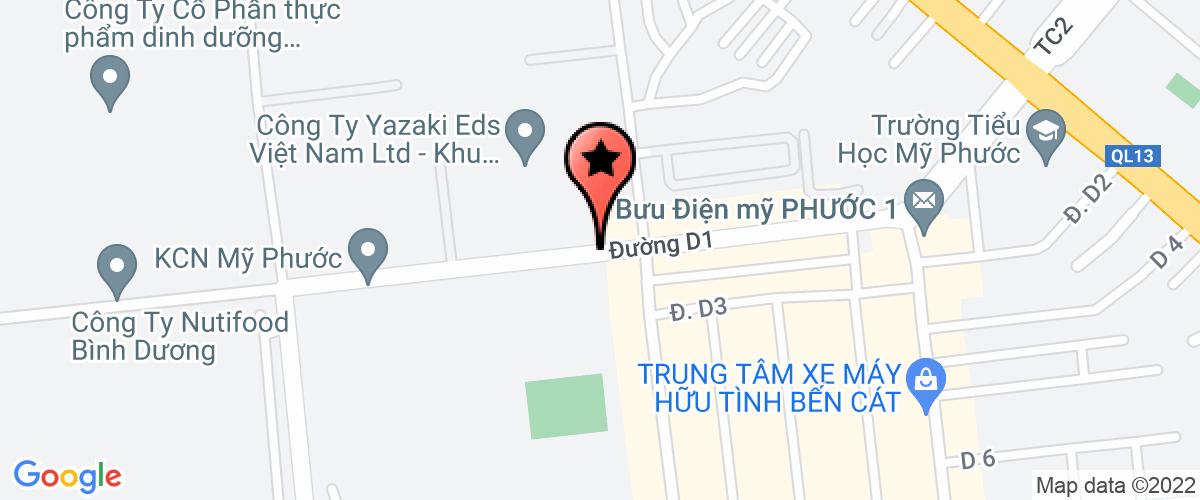 Bản đồ đến Công Ty TNHH PANKO H&D