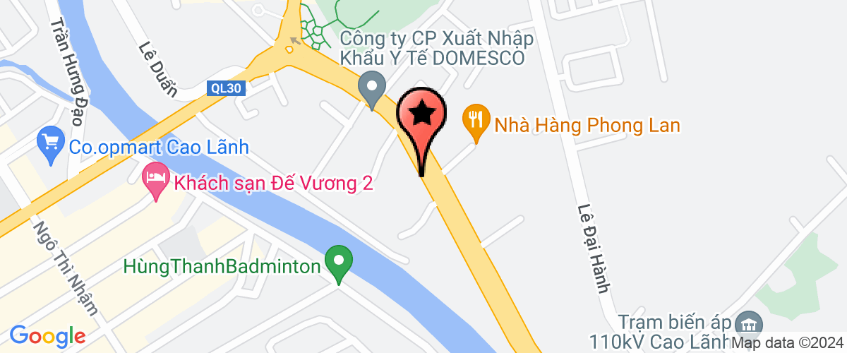 Map go to Cuc  Dong Thap Province Tax