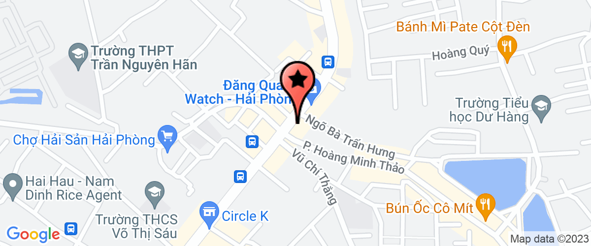 Map go to Hai Phong Urban Construction Joint Stock Company
