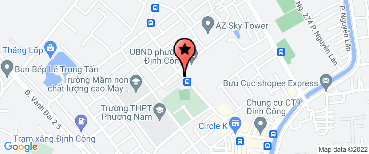 Map go to Loc Thanh Construction Consultant And Investment Joint Stock Company