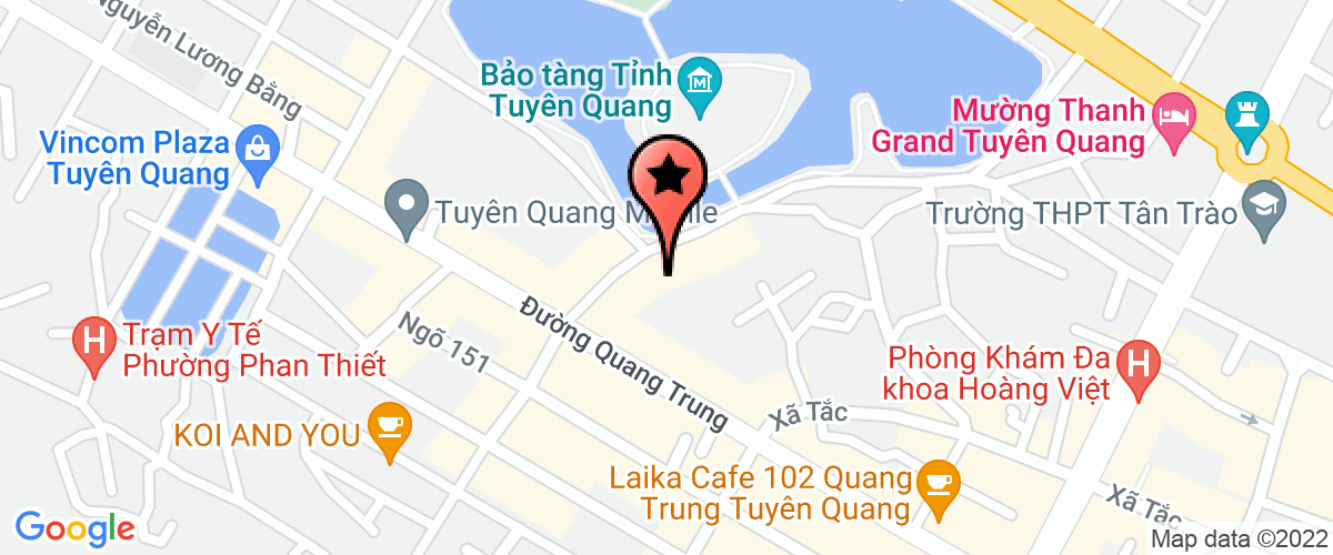 Map go to Hieu Tuyen Trading And Transport Joint Stock Company
